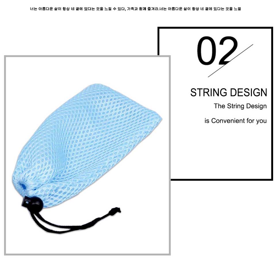 Small Sheer Mesh Drawstring Gift Bags