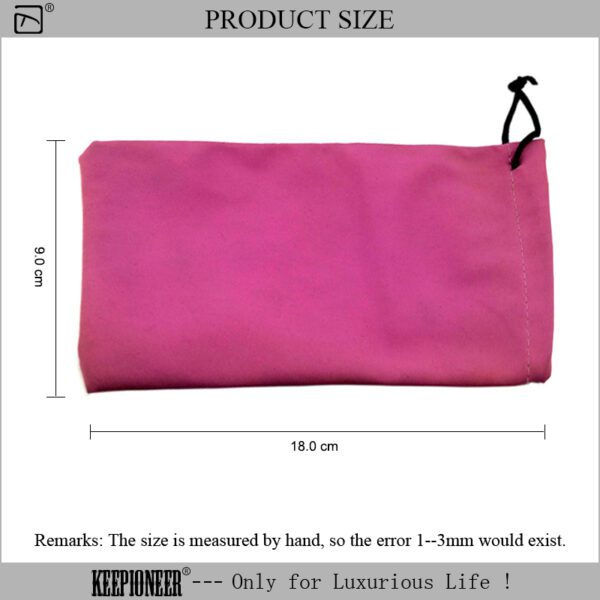 Soft Leather Drawstring Bag