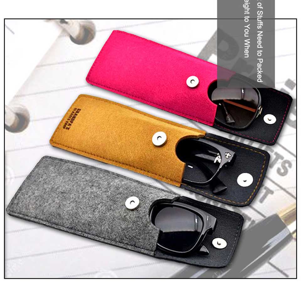 Felt Sunglasses Bag