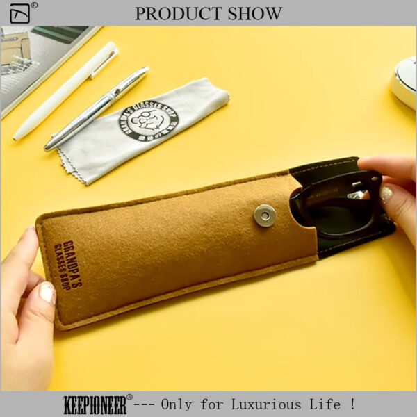 Felt Glasses Bag
