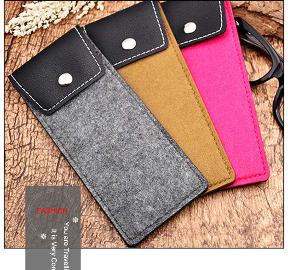 Felt Sunglasses Bag
