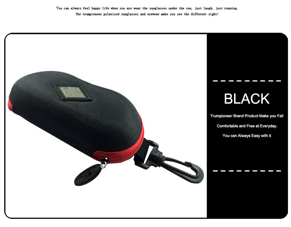 Hard Glasses Case With Pocket Clip