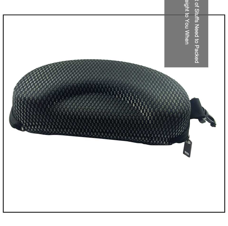 Hard Zipper Glasses Case