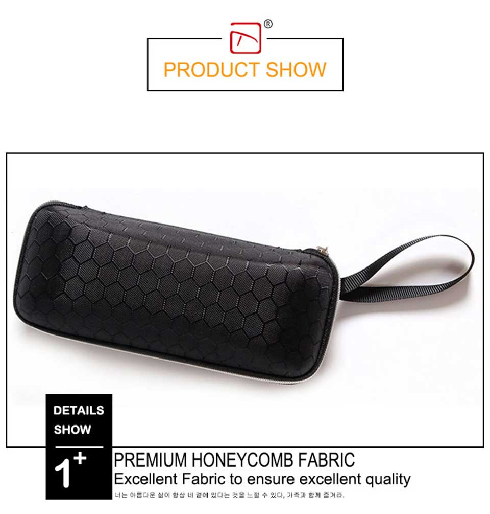 Soft Eyeglass Case With Clip