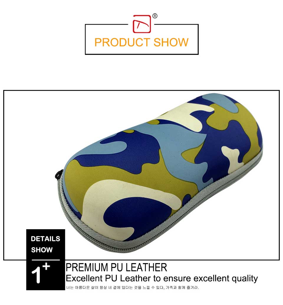 Soft Leather Sunglasses Case