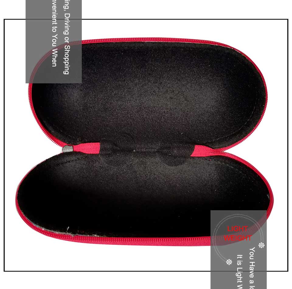 Soft Sunglass Case With Clip