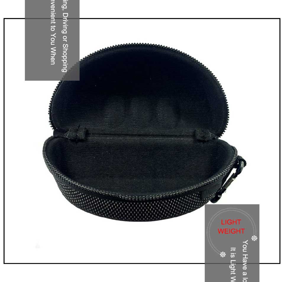 Sunglass Case With Clip