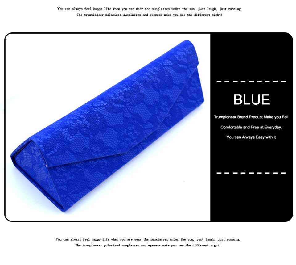 Leather Triangle Sunglass Case