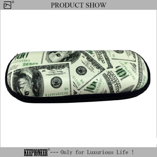 Double Leather Eyeglass Case