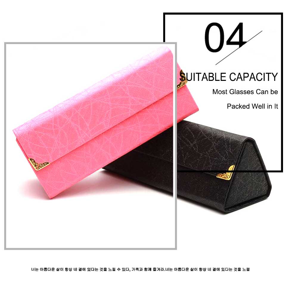 Foldable Triangle Eyewear Case
