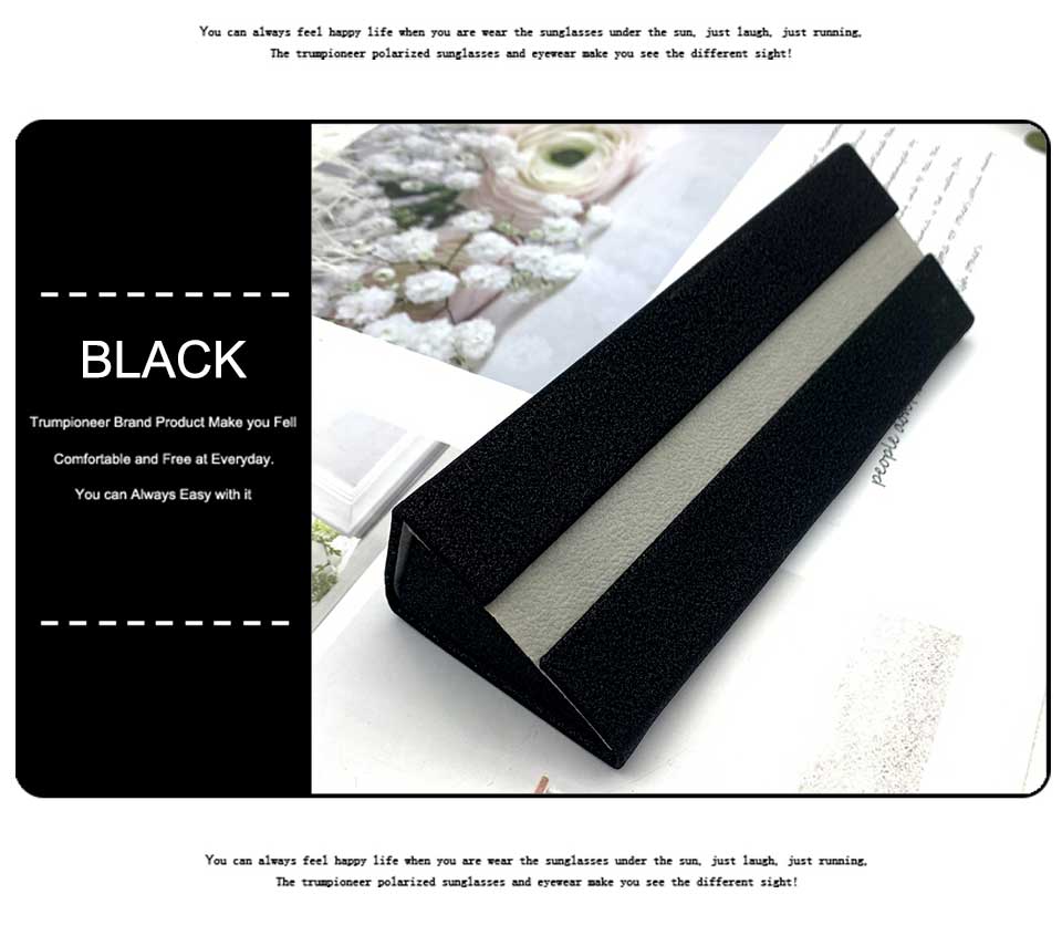 Triangle Folding Eyeglass Case