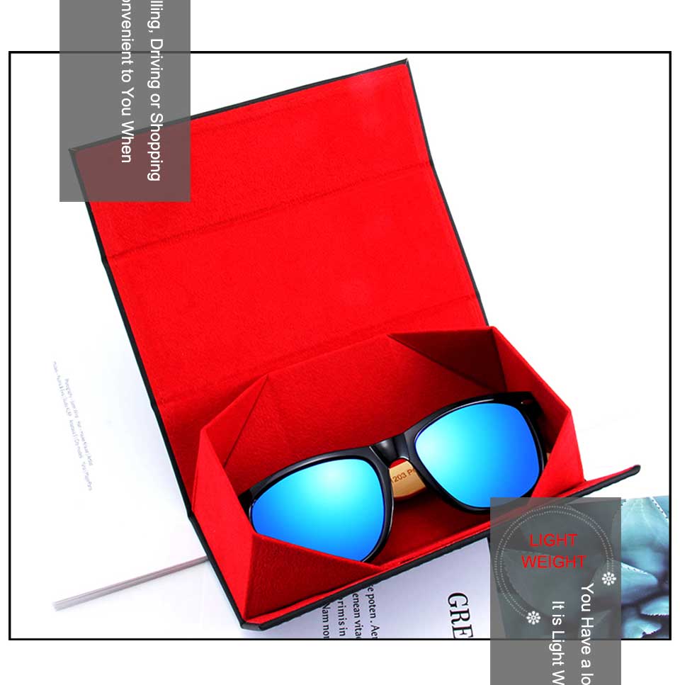 Glasses Case With Pen Holder
