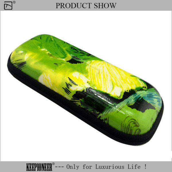 Green Glasses Case