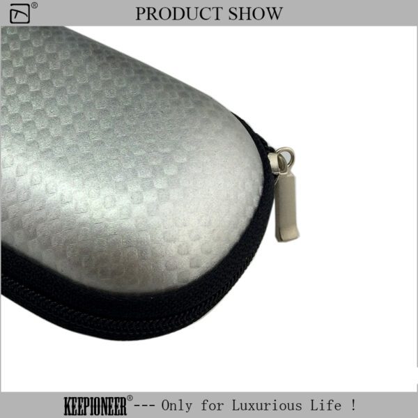 Hard Shell Leather Glasses Case