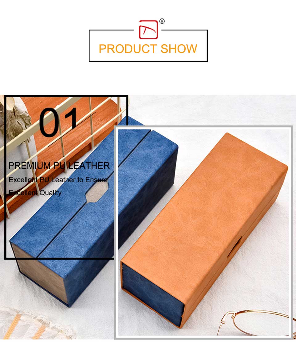 Horizontal Eyeglass Case With Belt Clip