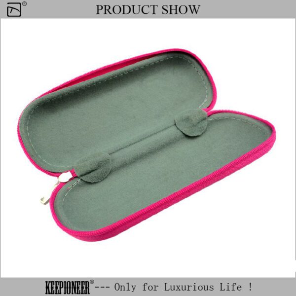 Leather Double Eyeglass Case