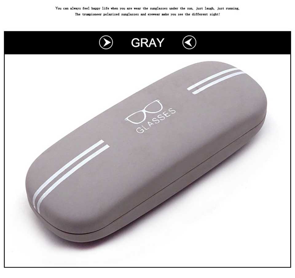 Leather Eyeglass Case With Clip