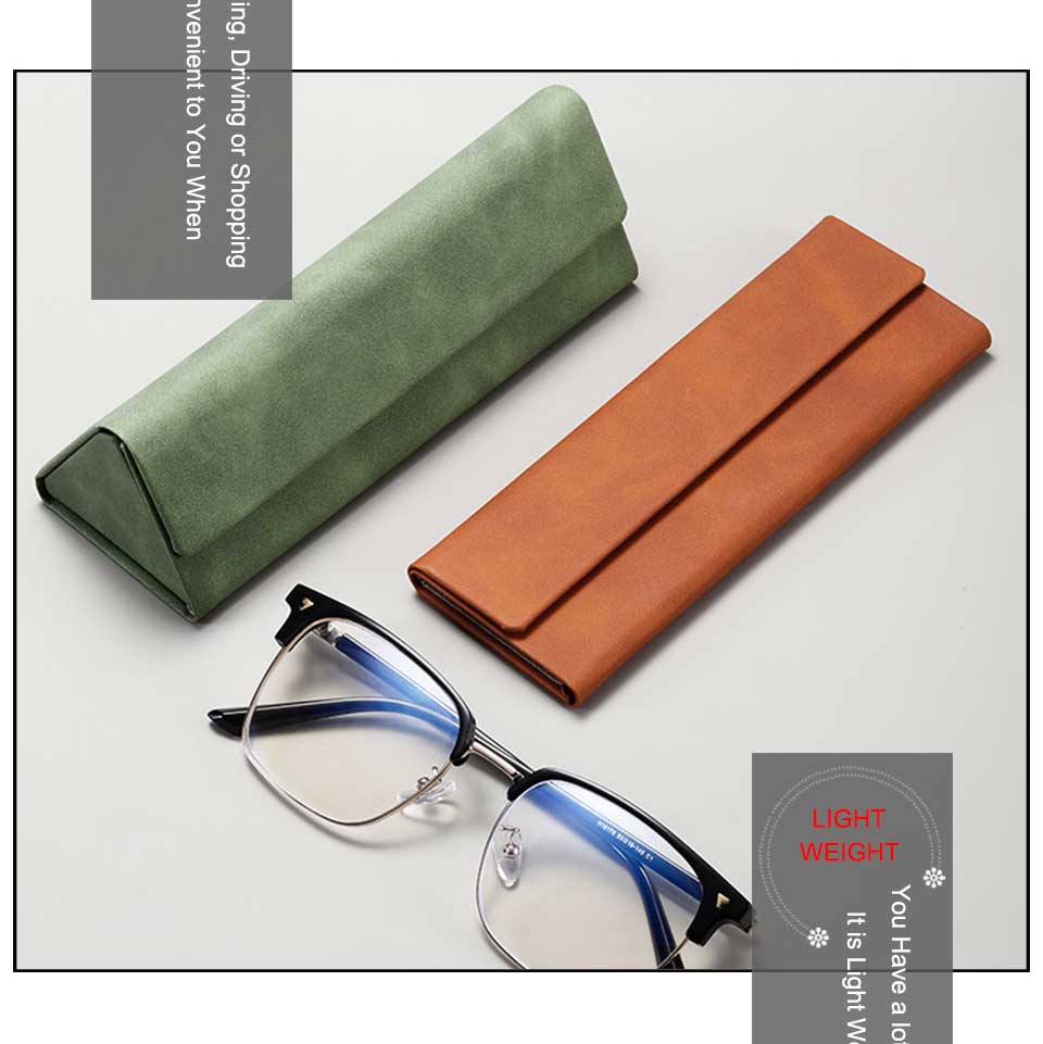 Leather Folding Sunglasses Packaging