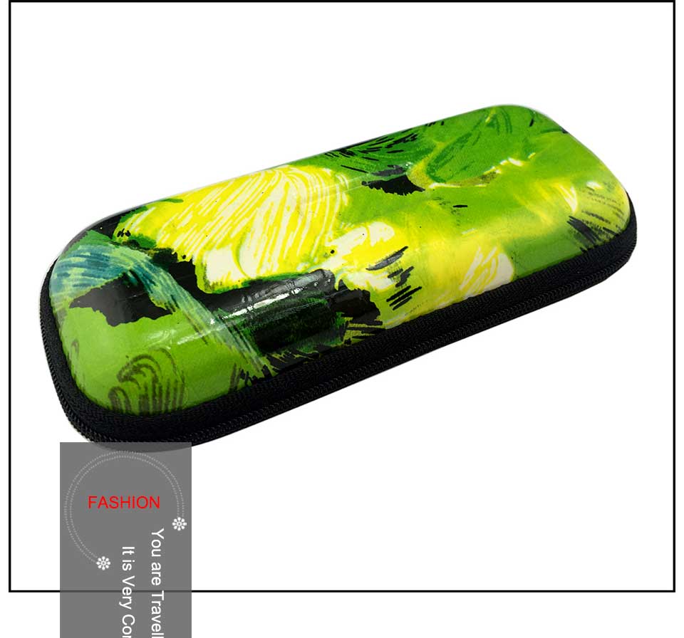 Leopard Print Glasses Case