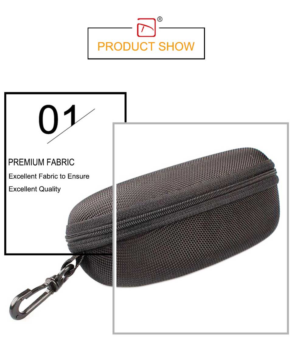 Orange Eyeglass Case