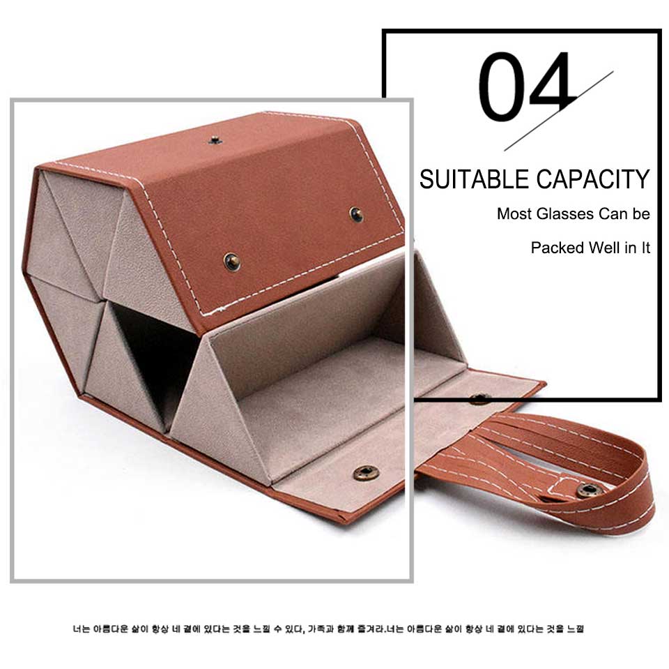 PU Case Eyeglass Packing