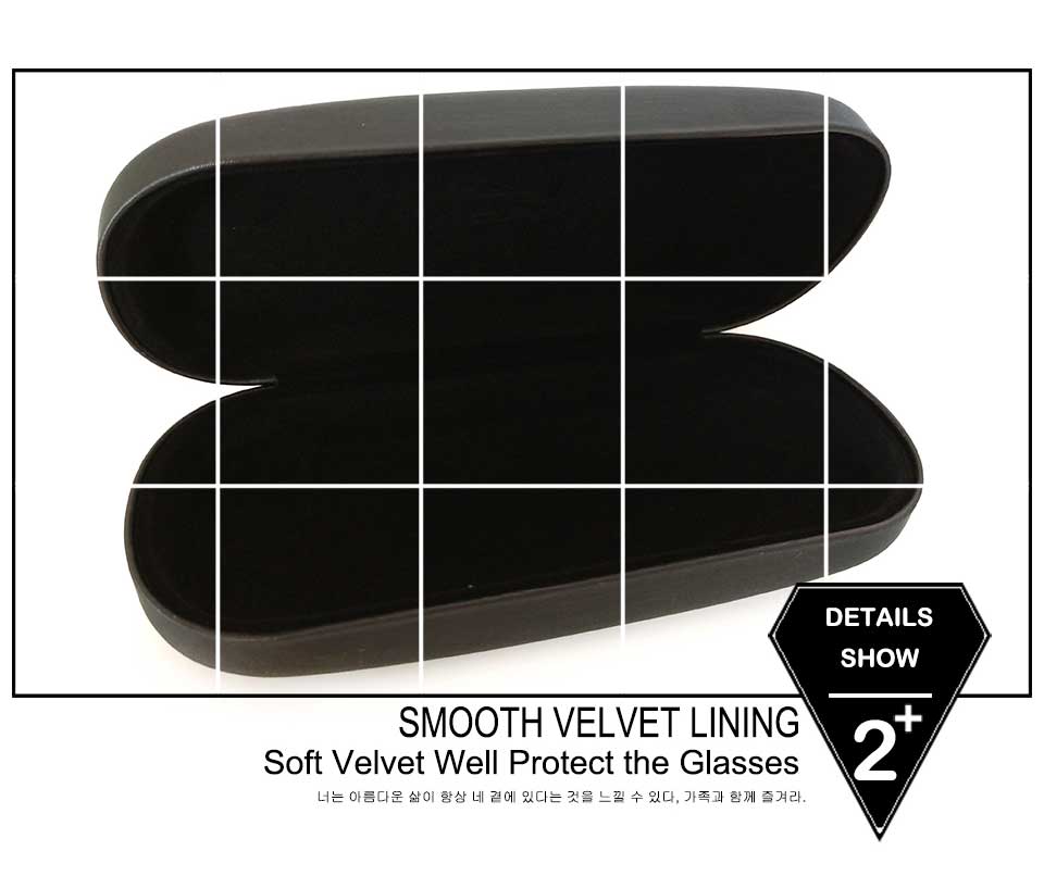 Soft Eyeglass Case With Clip