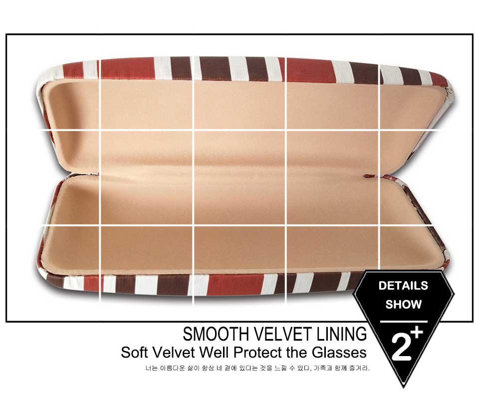 Soft Leather Eyeglass Case