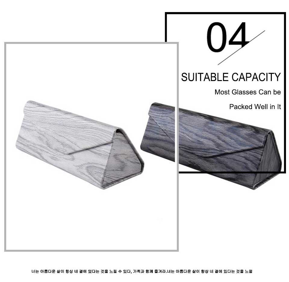 Stand Up Eyeglass Case