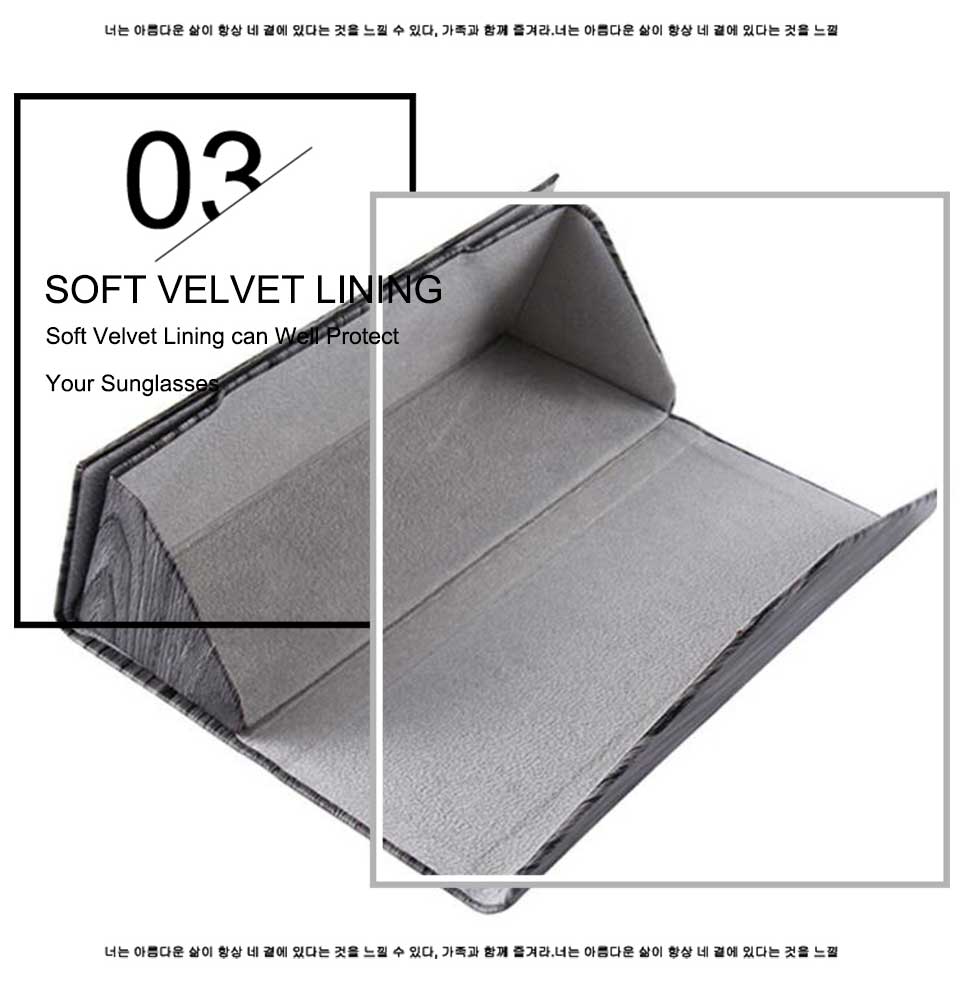 Standing Eyeglass Case