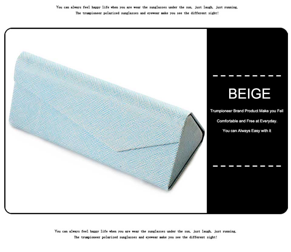 Collapsible Tri-Fold Glasses Case