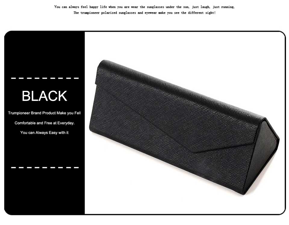 Collapsible Tri-Fold Glasses Case