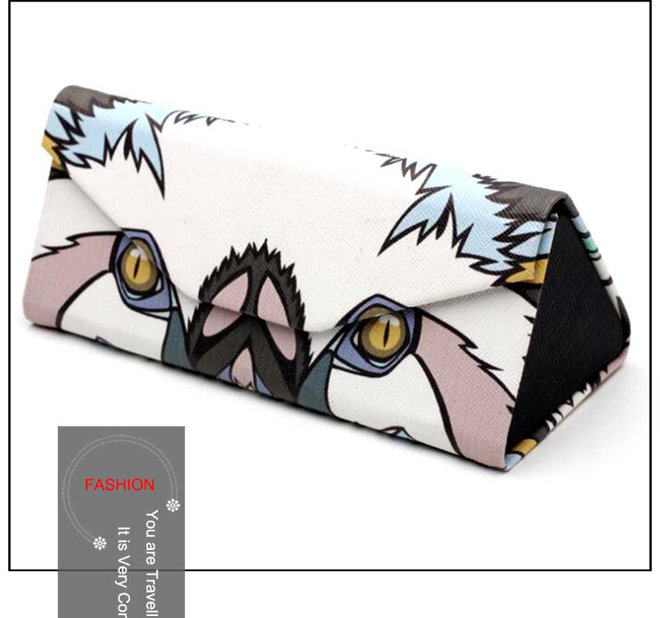 White Glasses Case