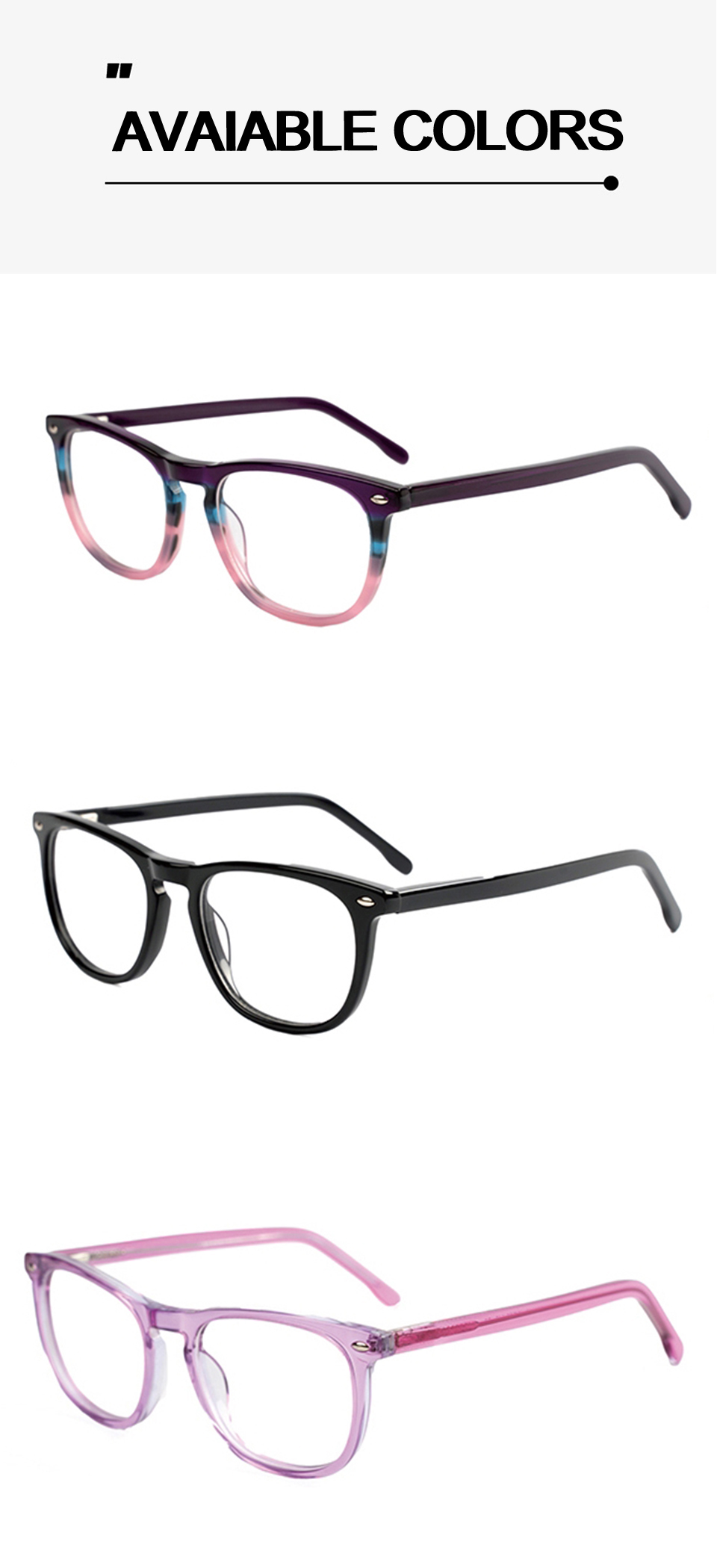 Acetate Eye Glasses