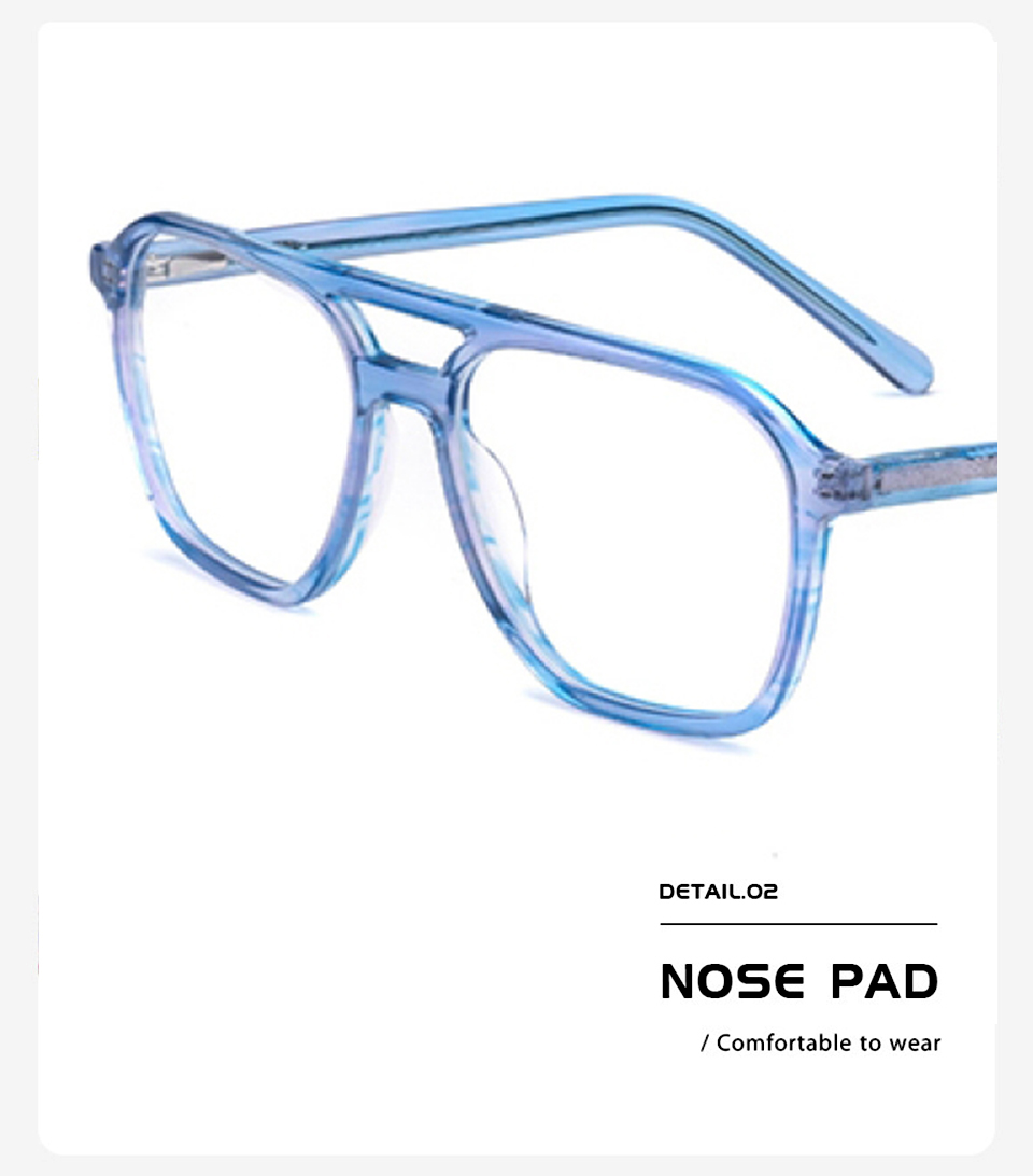 Acetate Frames With Adjustable Nose Pads
