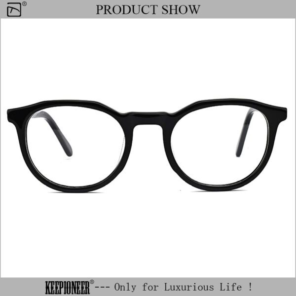 Black Acetate Glasses