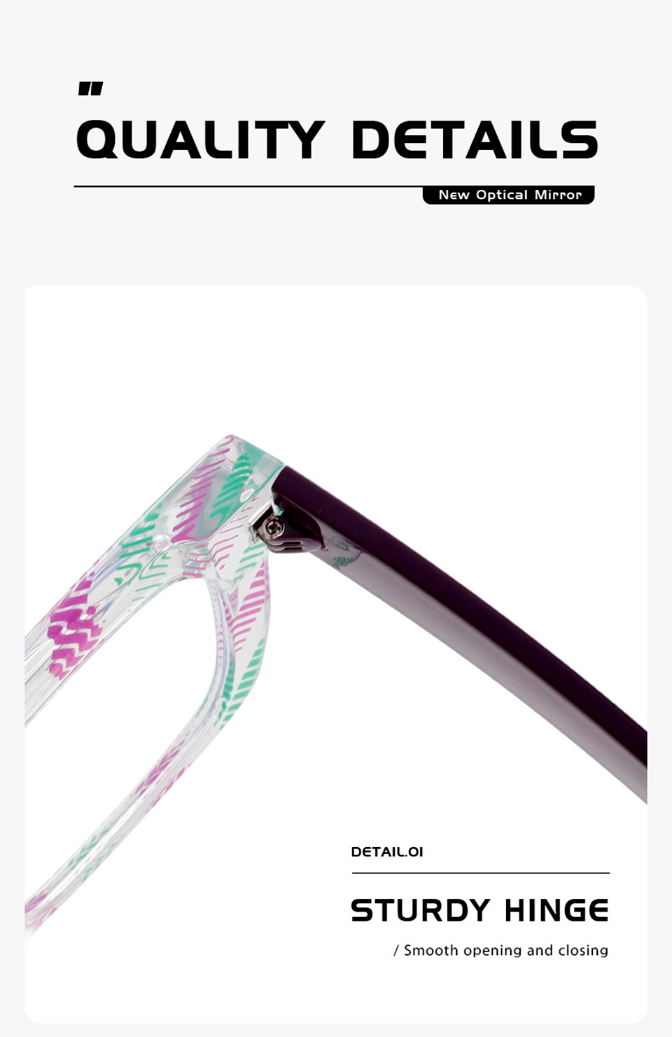 Crystal Cat Eye Glasses