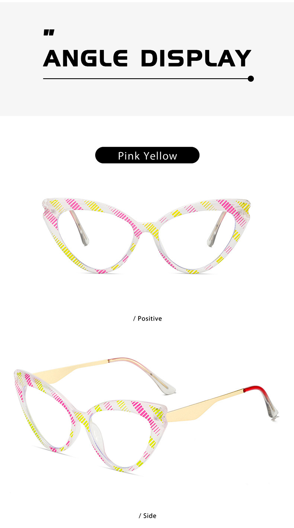 Designer Cat Eye Reading Glasses