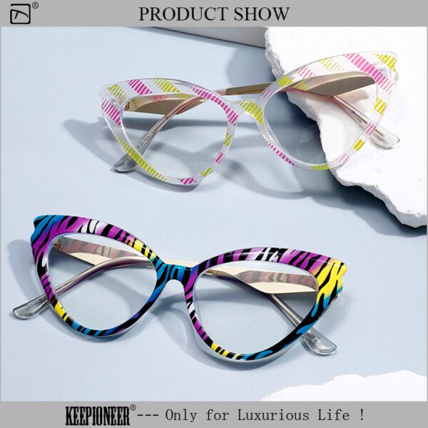 Gold Cat Eye Glasses
