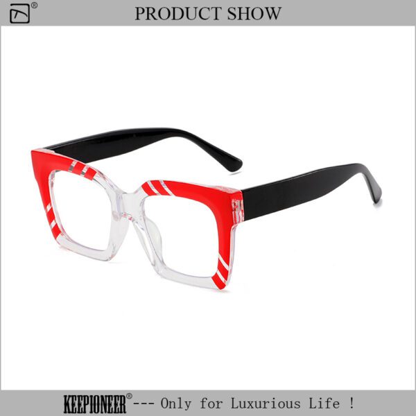 Oversized Cat Eye Eyeglasses