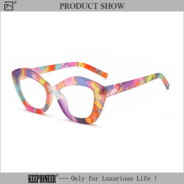 Oversized Cat Eye Glasses