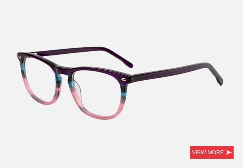 Red Cat Eye Eyeglasses