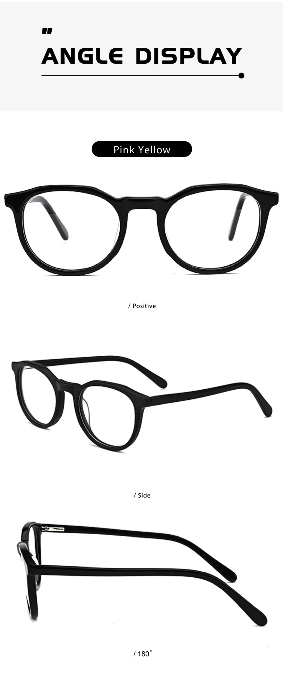 Retro Acetate Glasses