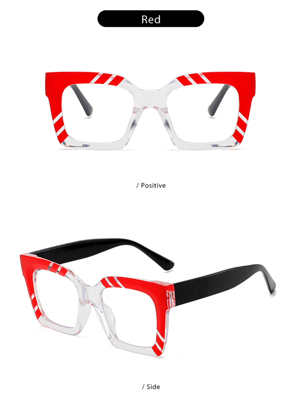 Square Cat Eye Eyeglasses
