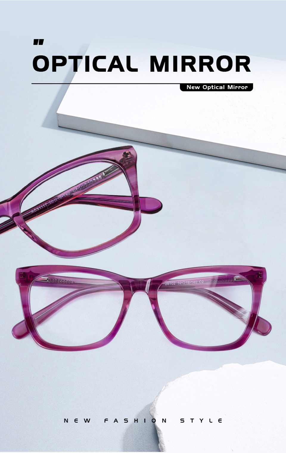 Acetate Plastic Frames