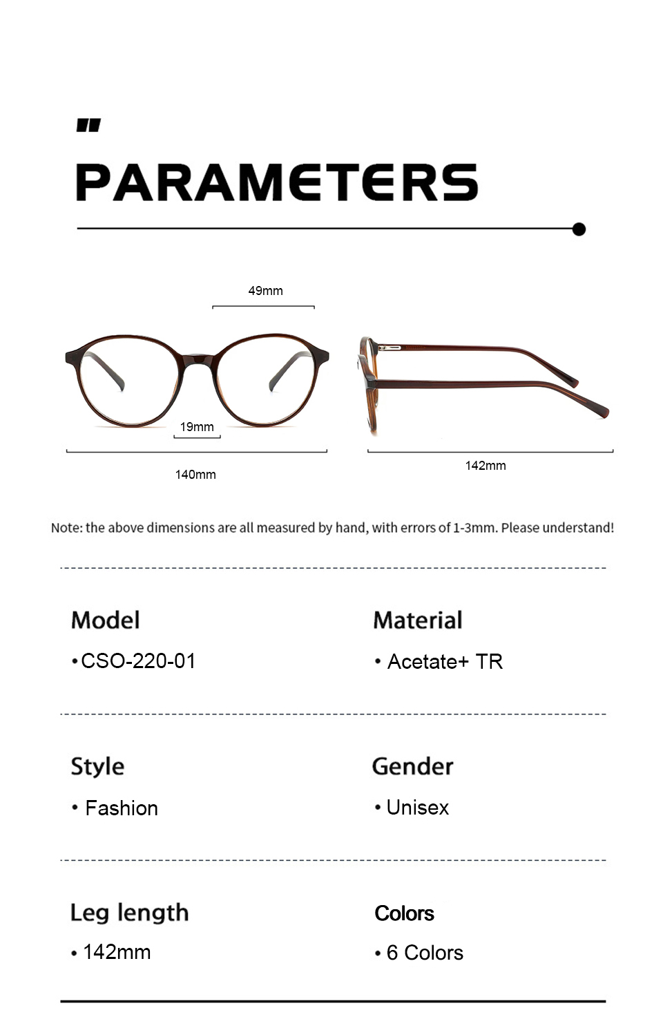 Black Prescription Glasses