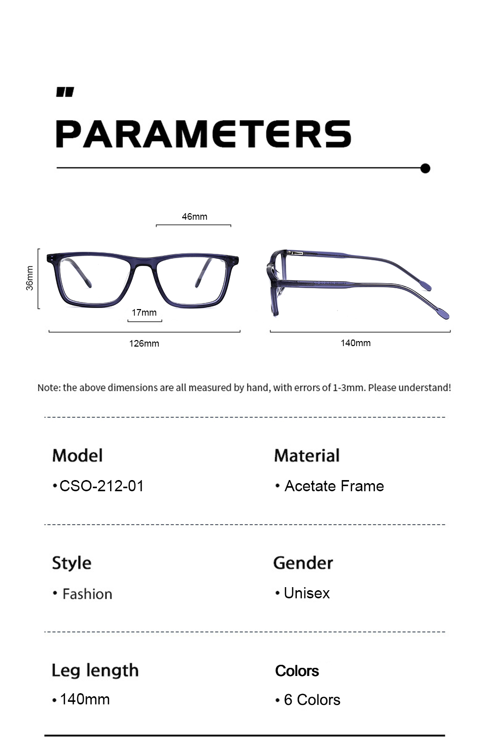 Blue Light Non Glare Glasses
