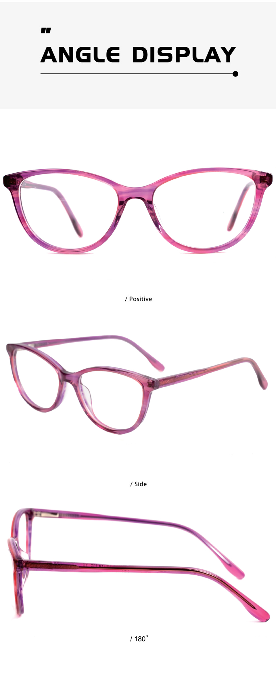Cat Eye Glasses Large