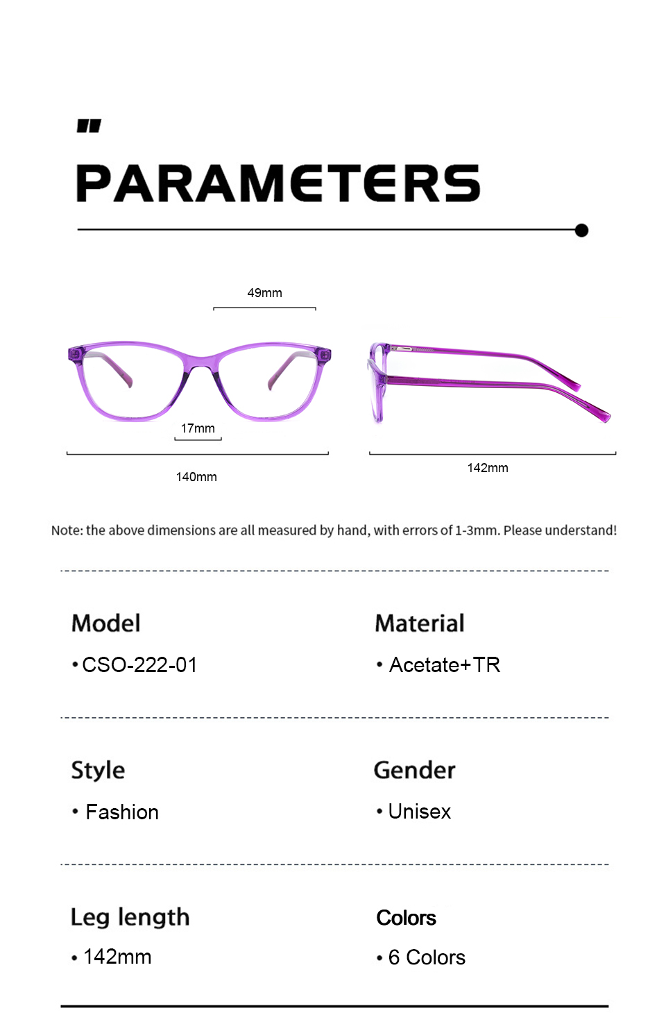 Cat Eye Optical Glasses