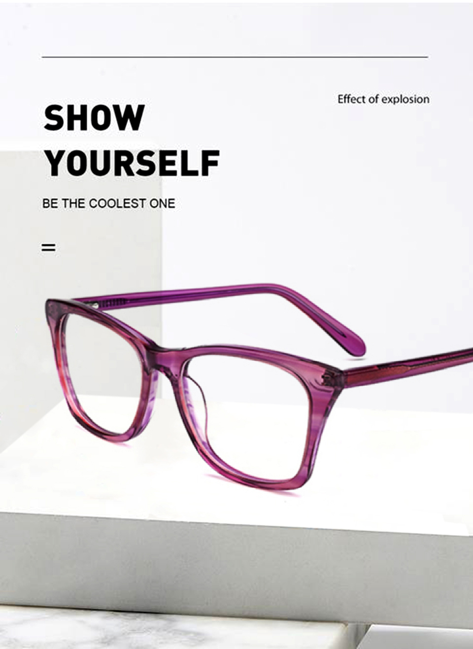 Crystal Acetate Frames