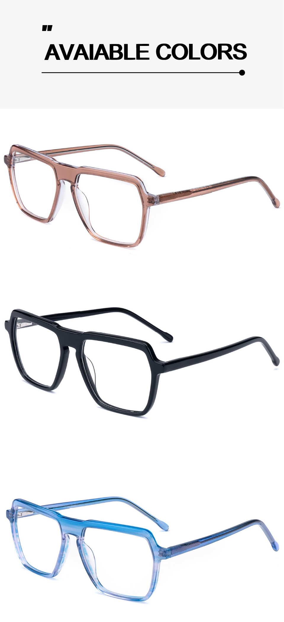 Eyeglasses Frames For All Face Men